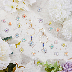 180Pcs 6 Colors Transparent Acrylic Beads&nbsp;OACR-DC0001-20