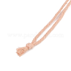 4Pcs Round Cotton Pendant Decorations&nbsp;HJEW-JM04035