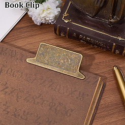 Zinc Alloy Menu Clip&nbsp;AJEW-WH20054-399