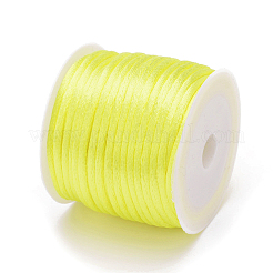 Nylon Satin Rattail Cords&nbsp;NWIR-L006-1mm-12