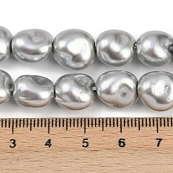 Electroplated Glass Beads Strands&nbsp;GLAA-H039-02