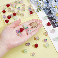 44Pcs 6 Styles Glass Beads&nbsp;LAMP-NB0002-21