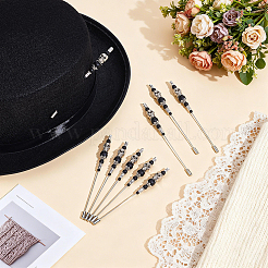 9Pcs Brass Brooches&nbsp;JEWB-BC00015