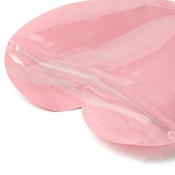 20Pcs Heart Shaped Plastic Packaging Yin-yang Resealable Bags&nbsp;OPP-FS0001-03