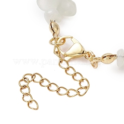 Starfish Synthetic Turquoise & Natural Moonstone Chip Beaded Bracelets for Women&nbsp;BJEW-JB11264-02