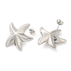 Non-Tarnish 304 Stainless Steel Stud Earrings for Women&nbsp;EJEW-G364-13P