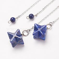 Chakra Natural Lapis Lazuli Dowsing Pendulums&nbsp;G-F516-01E
