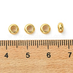 SHEGRACE Rondelle Brass Beads&nbsp;XGRPCU920-244G