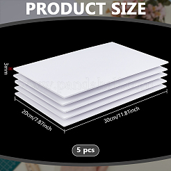 Rectantgle PVC Foam Board&nbsp;AJEW-WH0248-733B