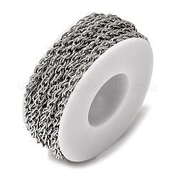 304 Stainless Steel Rope Chains&nbsp;SA-CBAB767-01P