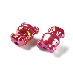 Opaque UV Plating Acrylic Beads&nbsp;PACR-D288-08