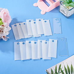 2Bag 2 Styles Acrylic Blank Label Big Pendants&nbsp;FIND-TA0004-77B