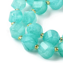 Natural Quartz Dyed Beads Strands&nbsp;G-U023-A02-20