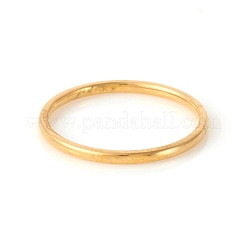 201 Stainless Steel Plain Band Rings&nbsp;X-RJEW-G107-1.5mm-7-G