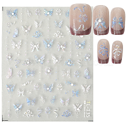 Bowknot Pattern PET Nail Art Stickers&nbsp;MRMJ-WH20017-014