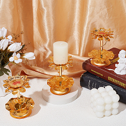 4Pcs Alloy Candlestick&nbsp;DIY-UN0001-15