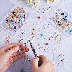 DIY Beaded Dangle Earring Making Kit&nbsp;DIY-SZ0009-04