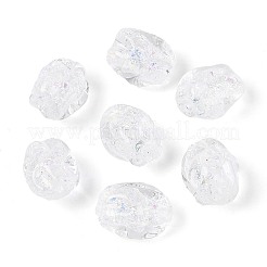 Handmade Foil Glass Beads Strands&nbsp;FOIL-N033-02H
