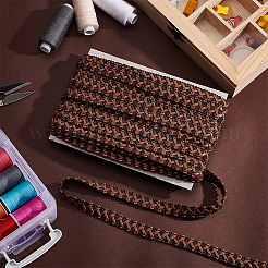 Imitation Leather Braided Lace Ribbon&nbsp;WL-WH0003-02B