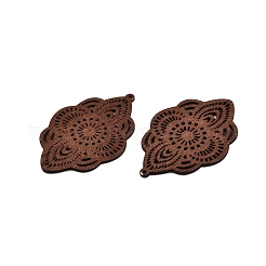 Natural Poplar Wood Big Pendants&nbsp;WOOD-N016-26B