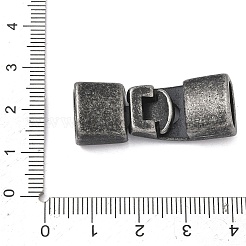 304 Stainless Steel Snap Lock Clasps&nbsp;STAS-A138-01AS
