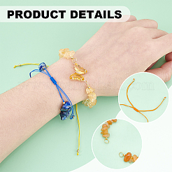 7Pcs 7 Styles Chakra Nylon Cord Bracelet Making&nbsp;AJEW-UN00026