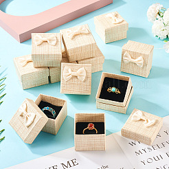 Square Cardboard Paper Ring Gift Storage Boxes&nbsp;CON-TAC0001-17F