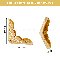 Book Scrapbooking Album Menu Folders Iron Corner Protectors&nbsp;IFIN-FH0001-14