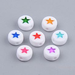 Opaque Acrylic Enamel Beads&nbsp;MACR-S273-34