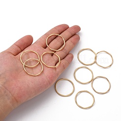 Smooth Surface Alloy Linking Ring&nbsp;X-PALLOY-S117-164