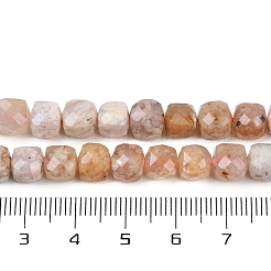 Natural Cherry Blossom Agate Beads Strands&nbsp;G-H078-C43-6mm