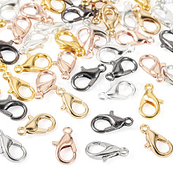 120Pcs 6 Colors Zinc Alloy Lobster Claw Clasps&nbsp;FIND-TADJ0001-12