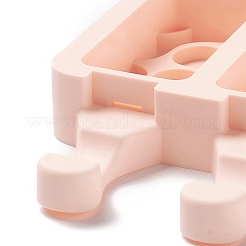 Food Grade DIY Rectangle Ice-cream Silicone Molds&nbsp;LS-DIY-D062-08C