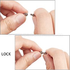 304 Stainless Steel Screw Clasps&nbsp;STAS-UN0004-21P