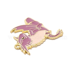 Alloy Enamel Pendants&nbsp;ENAM-A143-10KCG-03