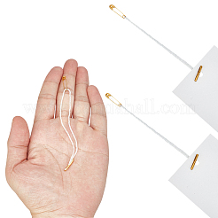 500Pcs Polyester Clothing Tags Labels String&nbsp;DIY-CY0003-20