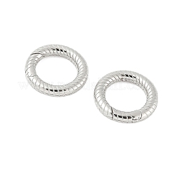 925 Sterling Silver Spring Gate Rings&nbsp;STER-S012-09P