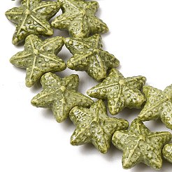 Vintage Handmade Porcelain Beads Strands&nbsp;PR-CBAA37B-04D