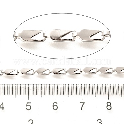 304 Stainless Steel Oval Link Chains&nbsp;CHS-H035-02B-P