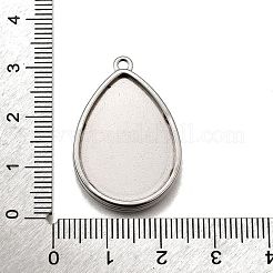 304 Stainless Steel Pendant Cabochon Settings&nbsp;STAS-S181-02P-A