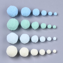 DIY Doll Craft Polyester High-elastic Pompon Ball&nbsp;AJEW-R093-01-D04