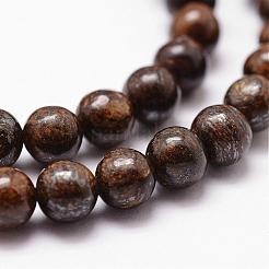 Natural Bronzite Bead Strands&nbsp;G-D840-57-4mm