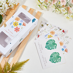 4 Bags 4 Styles Coated Paper Sealing Stickers&nbsp;DIY-GA0002-15