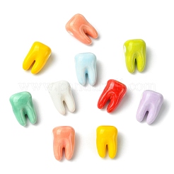 40Pcs 8 Colors Handmade Porcelain Beads&nbsp;PORC-CJ0001-37