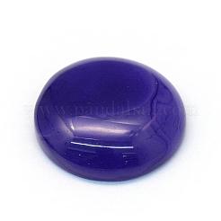 Dyed Natural Striped Agate/Banded Agate Cabochons&nbsp;G-R348-24mm-03