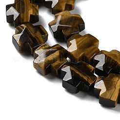 Natural Tiger Eye Beads Strands&nbsp;G-K357-C04-01