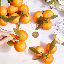 6Pcs Foam Simulated Orange Model&nbsp;AJEW-SP0003-61