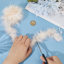1Pc Turkey Feathers Fluff Boa for Dancing&nbsp;AJEW-GF0012-31A