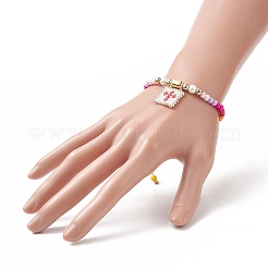 Glass Seed Braided Bead Bracelet&nbsp;BJEW-MZ00025-02