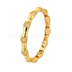 Brass Bangles for Women&nbsp;BJEW-D313-04G